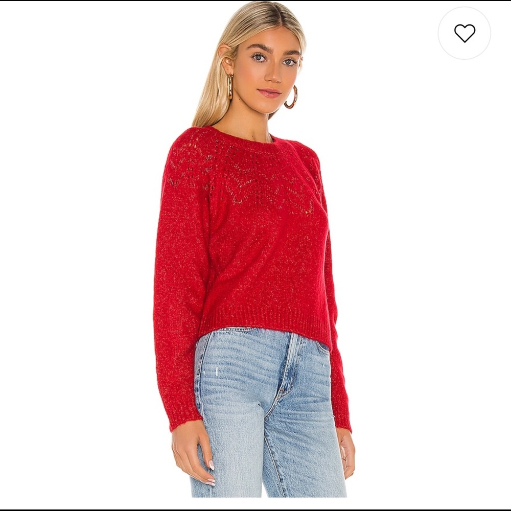 Red sweater